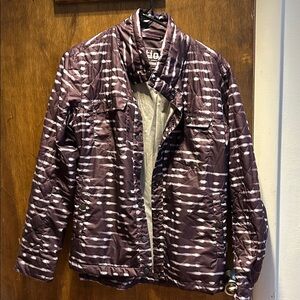Stio Women's Purple and White Jacket